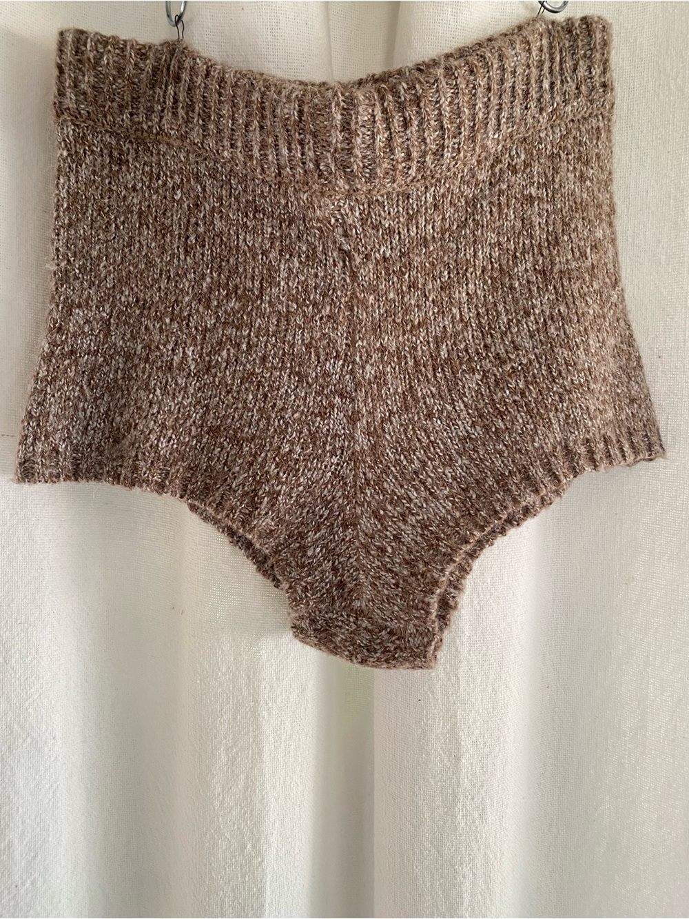 Forever 21 Marled Knit High Waist Shorts Size Large NWOT